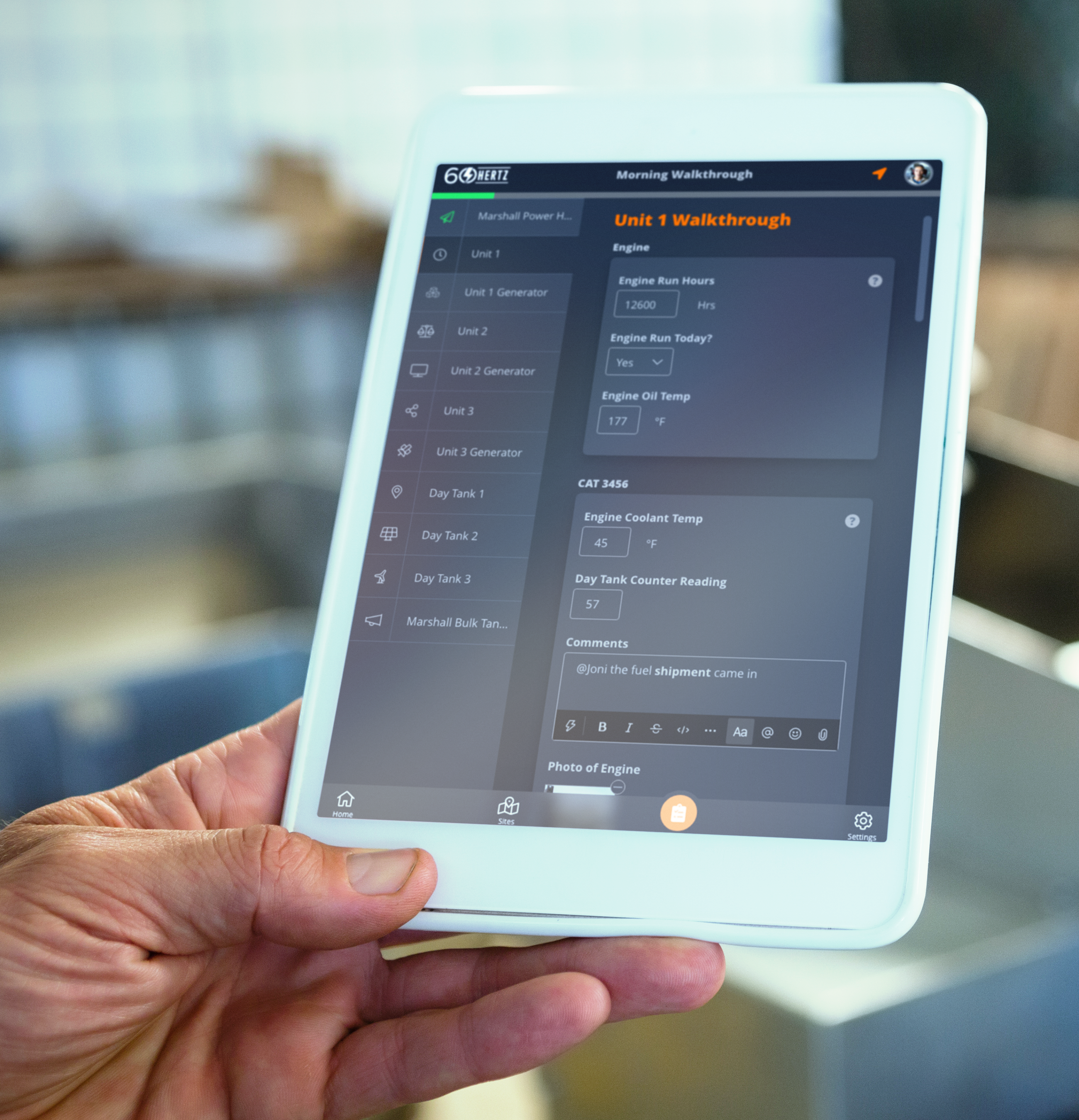 Google-Tablet Scene